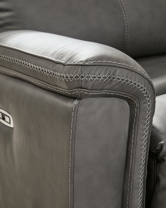 Bleckley Power Reclining Sectional - Nick's Furniture (IL)