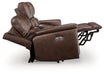 Bleckley Power Reclining Loveseat with Console - Nick's Furniture (IL)