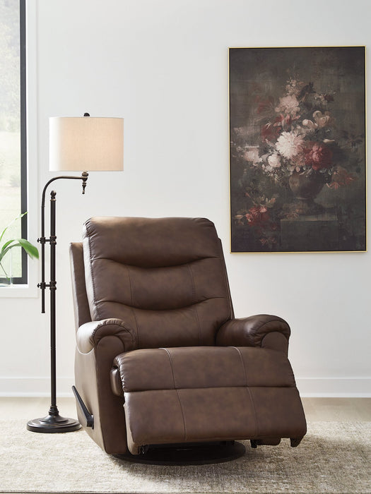 Flynwood Swivel Glider Recliner - Nick's Furniture (IL)