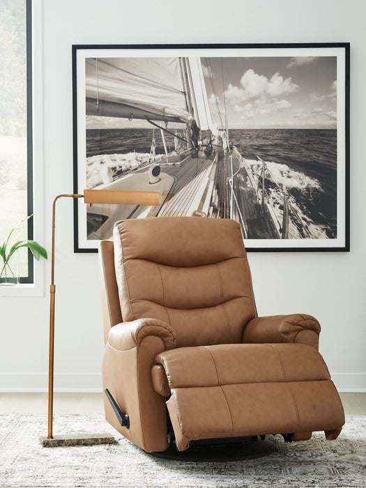 Flynwood Swivel Glider Recliner - Nick's Furniture (IL)