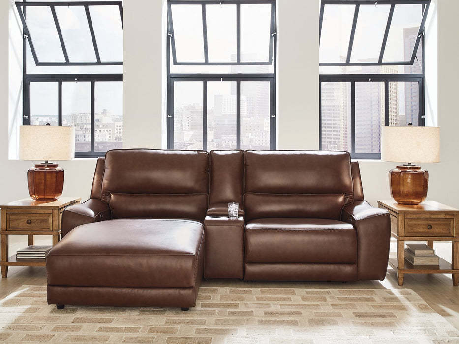 DeepWakes Power Reclining Sectional with Chaise - Nick's Furniture (IL)