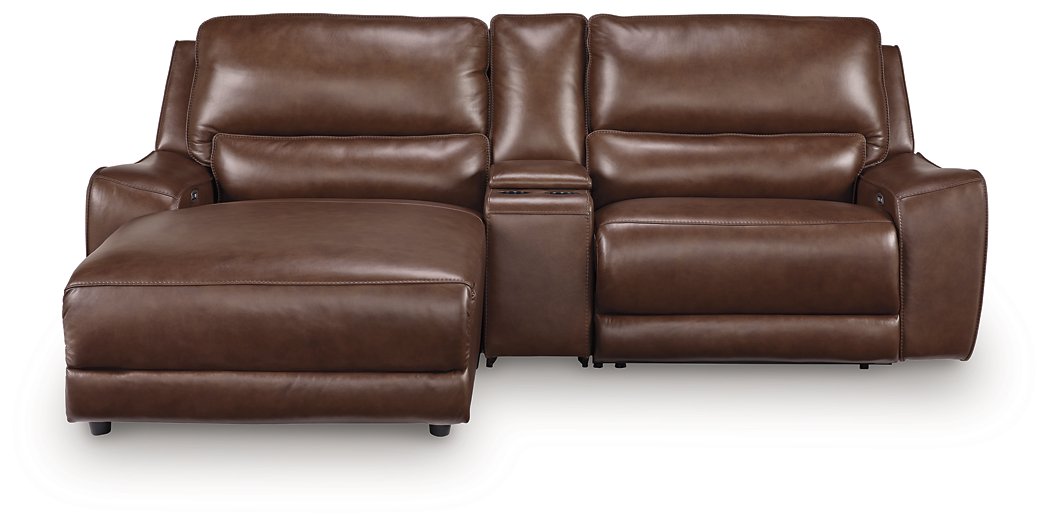 DeepWakes Power Reclining Sectional with Chaise - Nick's Furniture (IL)