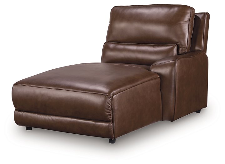 DeepWakes Power Reclining Sectional with Chaise - Nick's Furniture (IL)