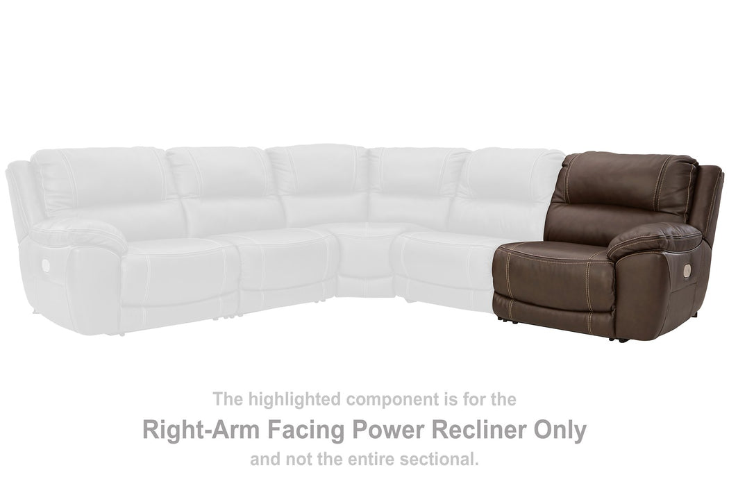 Dunleith Power Reclining Sectional - Nick's Furniture (IL)