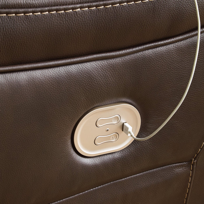 Dunleith Power Reclining Sectional - Nick's Furniture (IL)