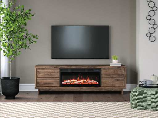 Zadilyn 72" TV Stand with Electric Fireplace - Nick's Furniture (IL)