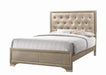 Beaumont Upholstered Eastern King Bed Champagne image