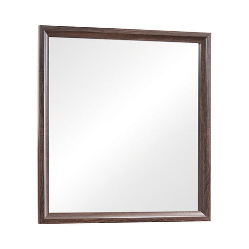 Brandon Framed Dresser Mirror Medium Warm Brown image