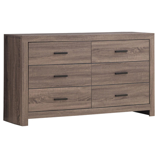 Brantford 6-drawer Dresser Barrel Oak image