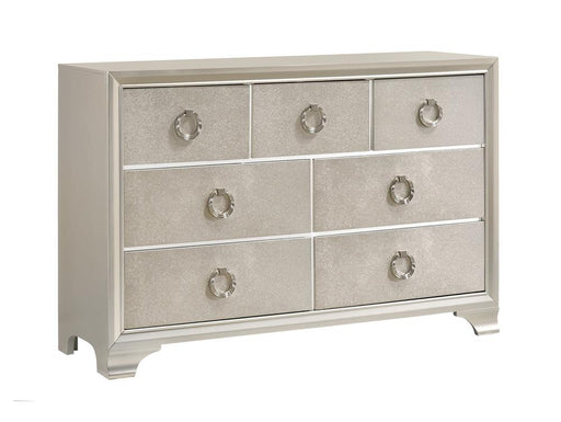 Salford 7-drawer Dresser Metallic Sterling image
