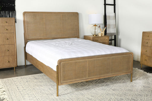 Arini Upholstered Panel Bed image