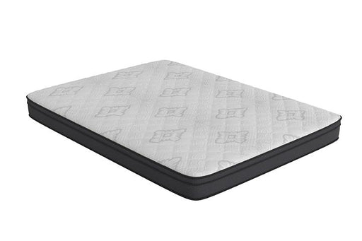 Evie 9.25" Queen Mattress White and Black image