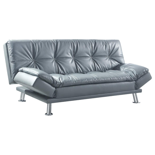 Dilleston Tufted Back Upholstered Sofa Bed Grey image