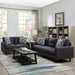 Watsonville 2-piece Cushion Back Living Room Set Grey image