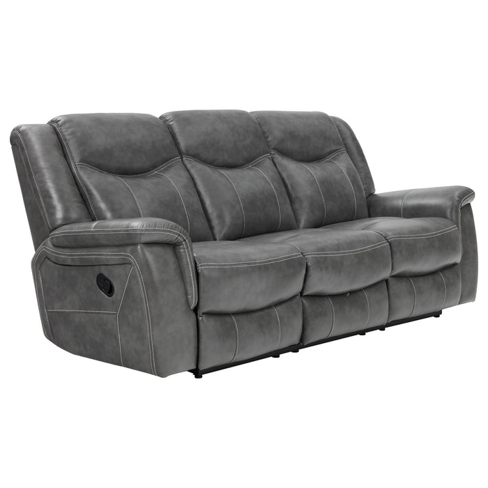 Conrad Transitional Grey Motion Sofa image