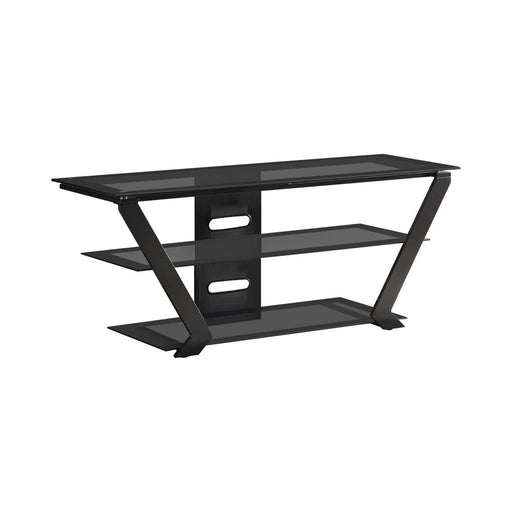 Donlyn 2-tier TV Console Black image