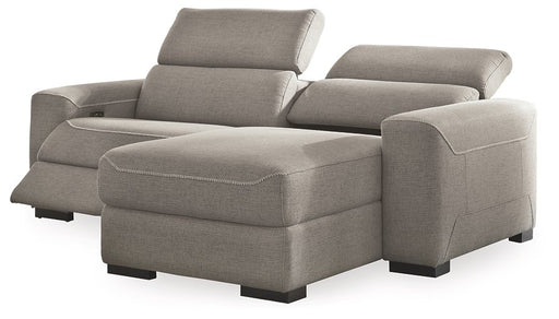 Mabton Power Reclining Sectional with Chaise image