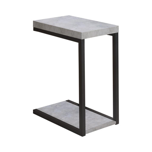 Beck Accent Table Cement and Black image
