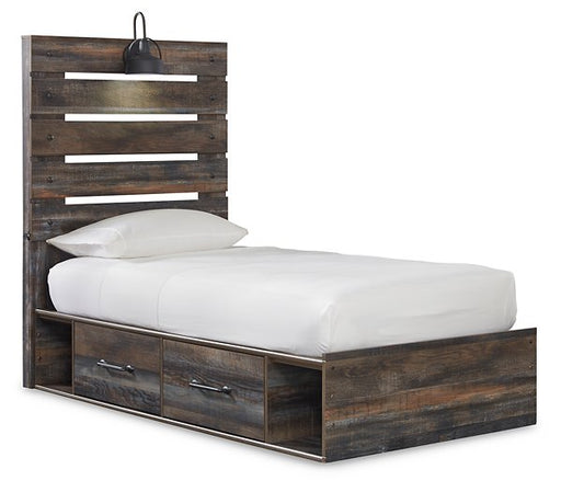 Drystan Bed with 2 Storage Drawers image