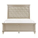 Homelegance Celandine King Panel Bed in Pearl/Silver 1928K-1EK* image