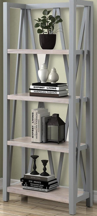 Parker House Americana Modern Etagere Bookcase in Dove image