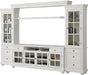 Parker House Cape Cod 4 Piece 76 in. TV Console in Vintage White image
