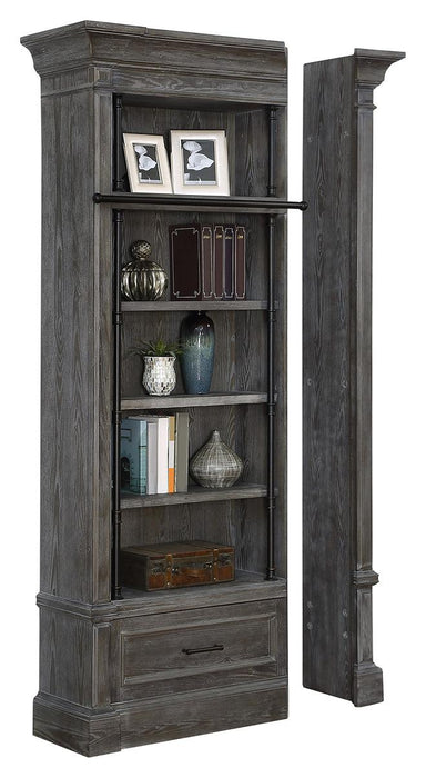 Parker House Gramercy Park 2pc Museum Bookcase in Vintage Burnished Smoke-2 image