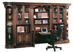 Parker House Huntington 6 Piece Library Desk Wall in Vintage Pecan image