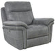 Parker House Mason Recliner Power with USB Charging Port and Power Hradrest in Carbon image