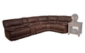 Parker House Pegasus 5pc Power Recliner Console Sectional in Dark Kahlua image