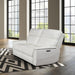 Parker House Reed Power Loveseat in Pure White image