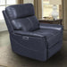Parker House Reed Power Recliner in Indigo image