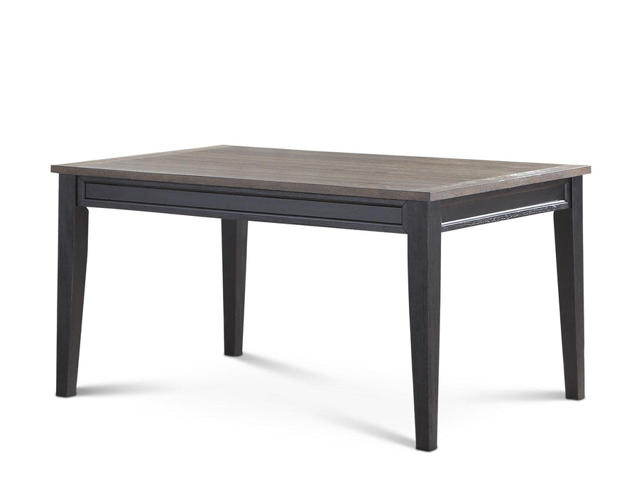Steve Silver Raven Noir Dining Table in Two Tone Ebony and Driftwood image