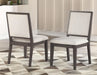Steve Silver Mila Side Chair in Washed Grey (Set of 2) image