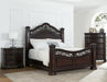 Steve Silver Monte Carlo Queen Poster Bed in Cocoa image
