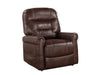 Steve Silver Ottawa Power Lift Chair with Heat and Massage in Walnut image