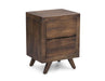 Steve Silver Pasco 2 Drawer Nightstand in Cocoa image