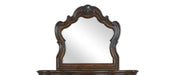 Steve Silver Royale Mirror in Brown Cherry image