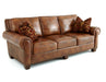 Steve Silver Silverado Sofa w/ Two Accent Pillows in Metamorphosis Camel image