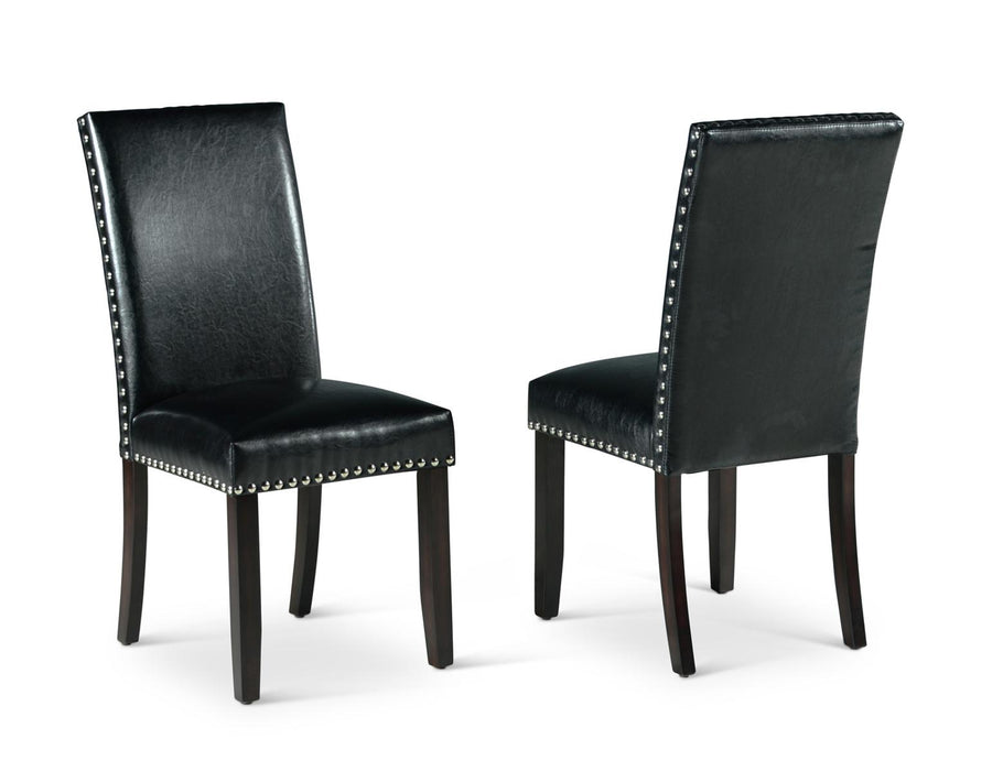 Steve Silver Westby Black Side Chair in Ebony Wood (Set of 2) image