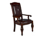 Steve Silver Antoinette Arm Chair (Set of 2) in Rich Cherry image