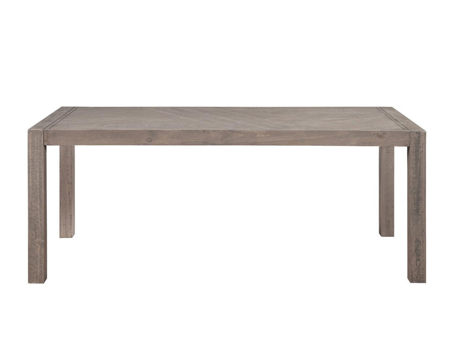 Steve Silver Auckland Reclaimed Wood Dining Table in Weathered Grey image