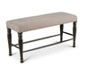 Steve Silver Caswell Counter Bench in Harbor Grey image