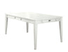 Steve Silver Cayla Dining Table in White image