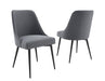 Steve Silver Colfax Side Chair in Charcoal (Set of 2) image
