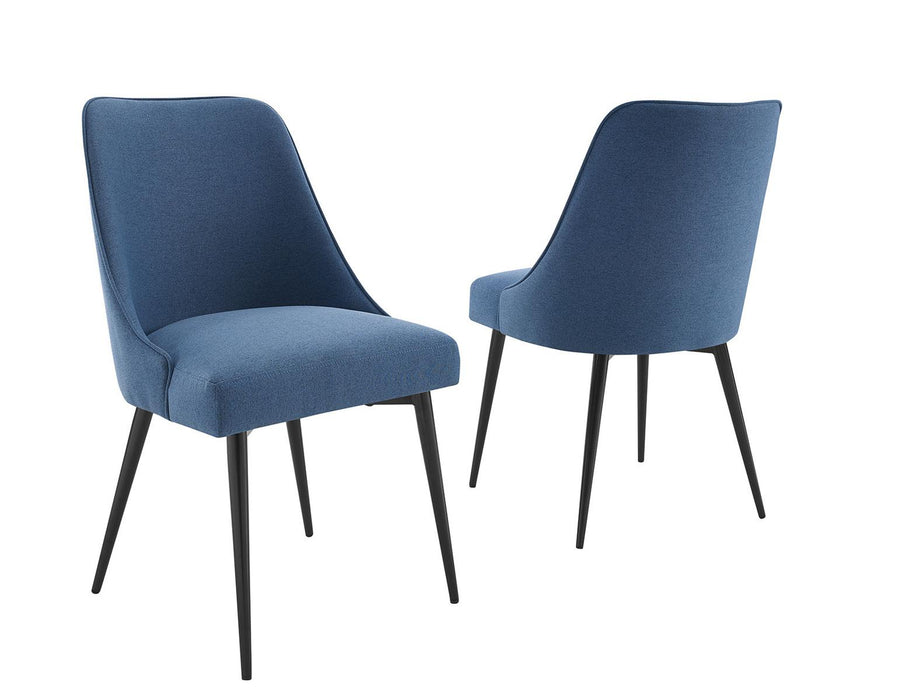 Steve Silver Colfax Side Chair in Navy (Set of 2) image