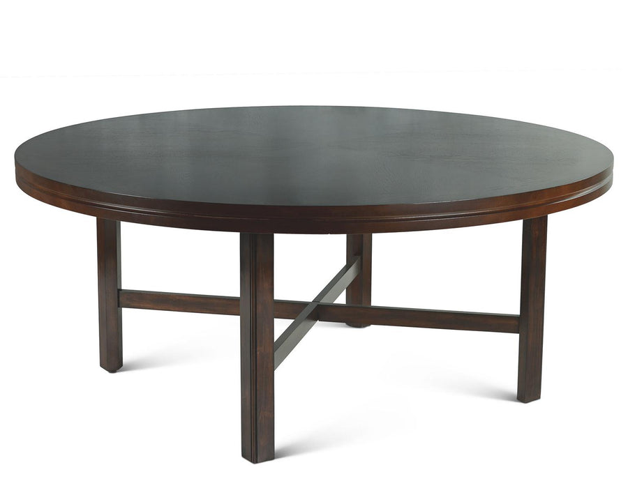 Steve Silver Hartford Round Dining Table in Espresso image