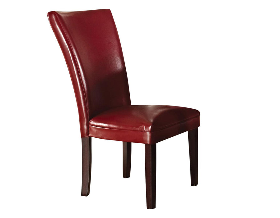 Steve Silver Hartford Side Chair in Red (Set of 2) image