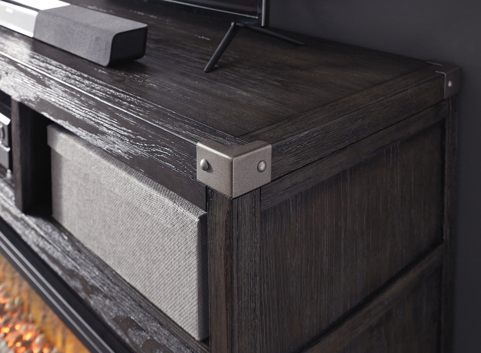 Todoe TV Stand w/LED Fireplace included - Nick's Furniture (IL)